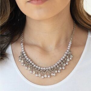 A Touch of CLASSY - Silver Necklace